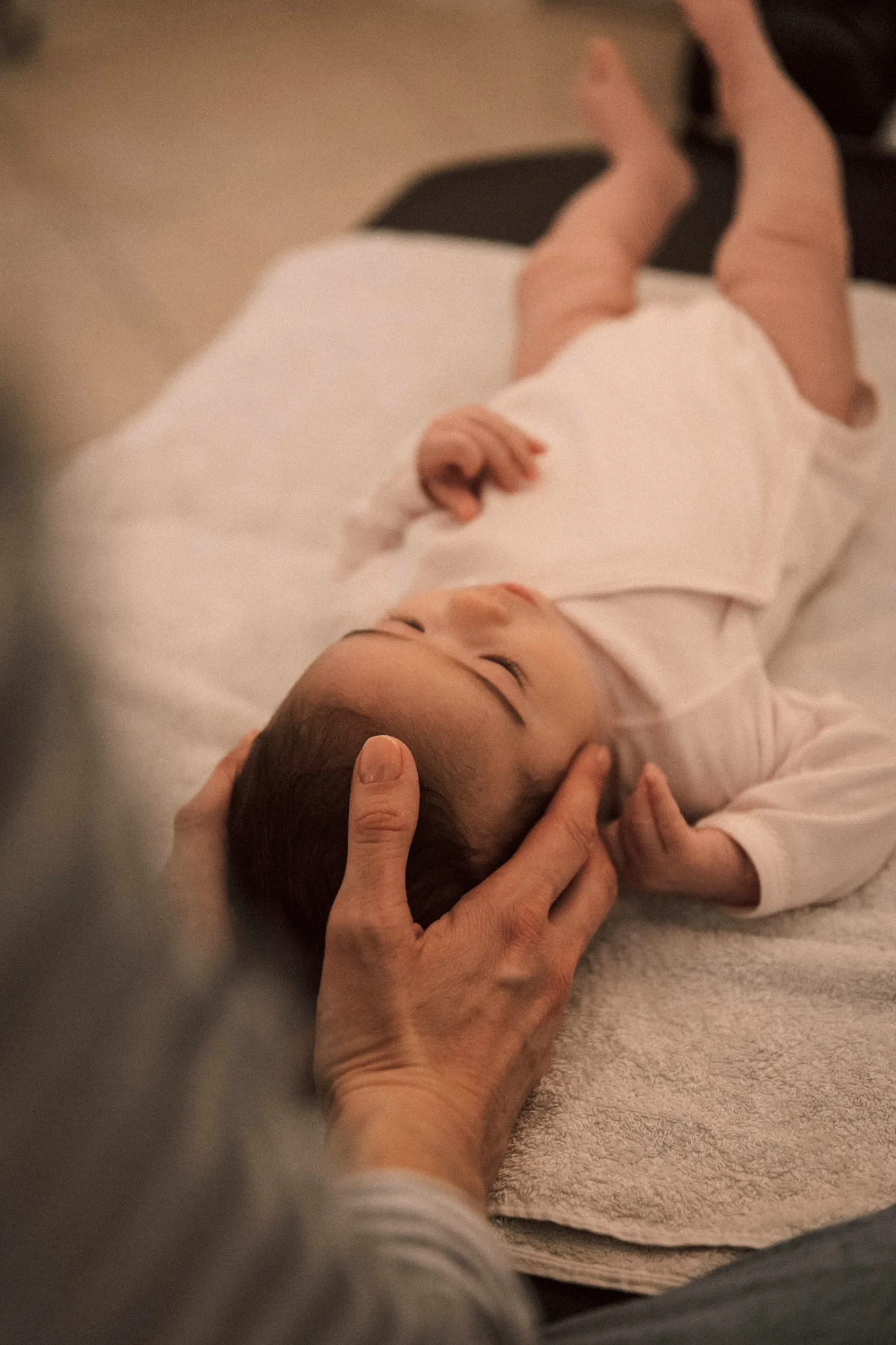 Accompagnement chiropratique bébé